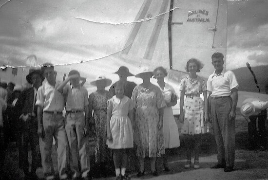 Arrival of a KLM Commercial Airliner in Townsville, 1938