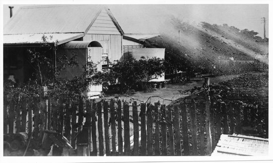 Cook Family House on Millchester Road about 1919