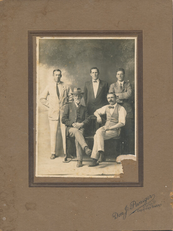 Five Men Studio Photo