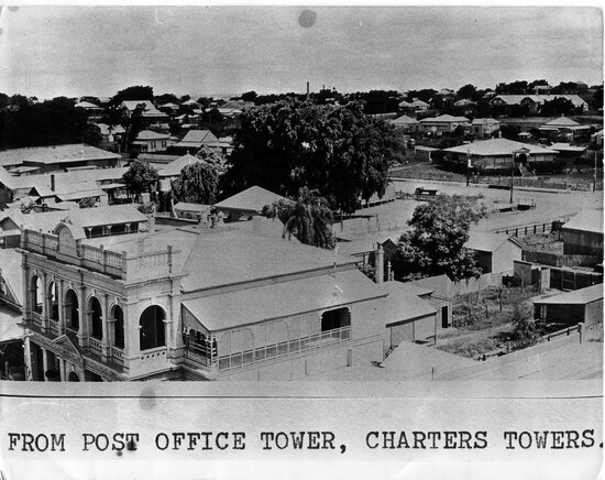 View From The Post Office Tower, Charters Towers 1930