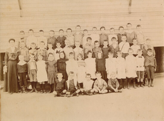 Group of Children with Teacher