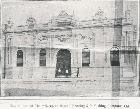 New Offices Of The &lsquo;Northern Miner&rsquo; Printing and Publishing Company Ltd, Gill Street, circa 1905
