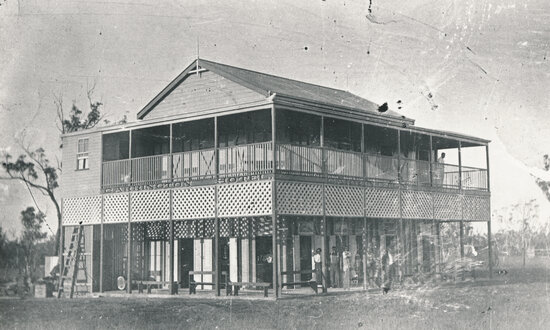 Carrington&rsquo;s Hotel &lsquo;Liontown&rsquo; circa 1900