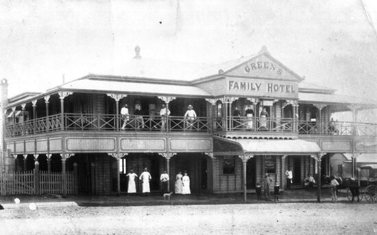Green&rsquo;s Family Hotel, Marion Street