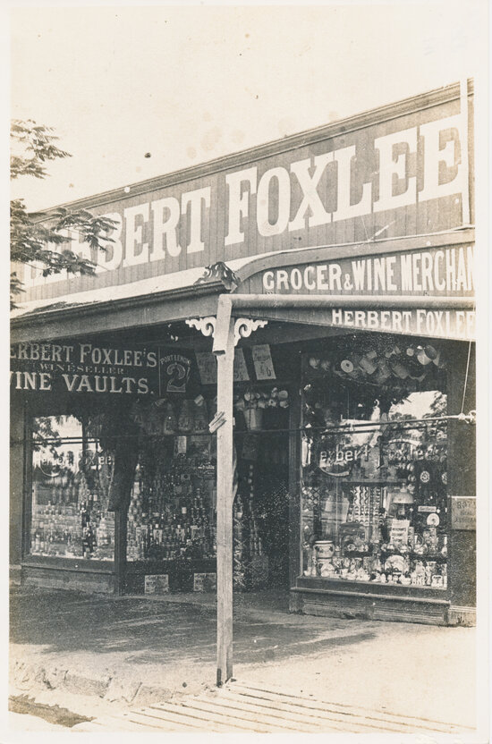 Herbert Foxlee, Wine Merchant, Grocer, Gill Street