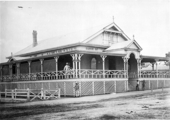 Bank of Australasia, SW Corner of Gill &amp; Deane Streets