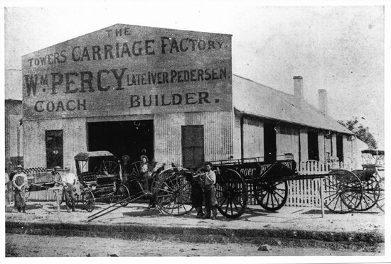 The Towers Carriage Factory: William Percy, late Iver Pedersen, Hodgkinson Street