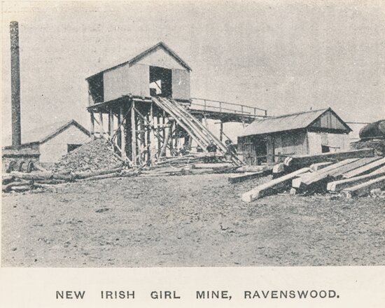 New Irish Girl Mine, Ravenswood