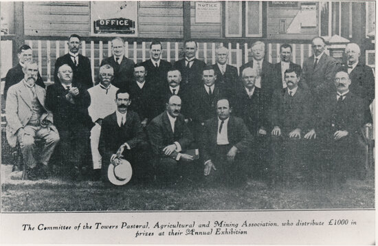 The Committee of the Towers Pastoral, Agricultural and Mining Association(late 1800&rsquo;s/early 1900&rsquo;s)