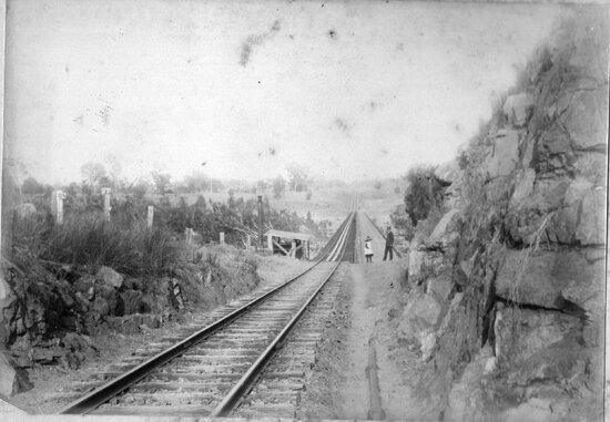First Burdekin River Rail Bridge, Macrossan