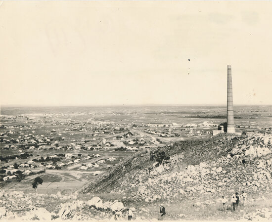 View Brown&rsquo;s Monument, Towers Hill - Looking East/South East