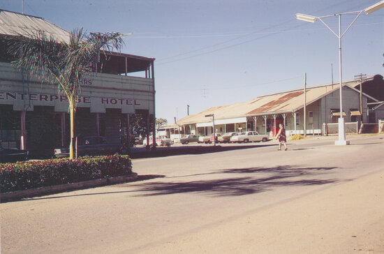 Enterprise Hotel and Railway Station, Enterprise Road and Gill Street