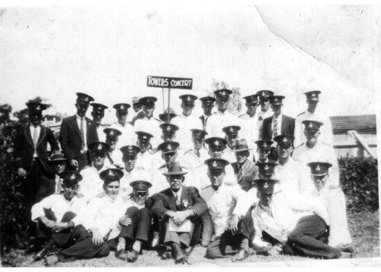 Towers Concert Band, Bundaberg Contest at Showgrounds, 1935