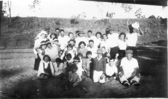 Group of People at River