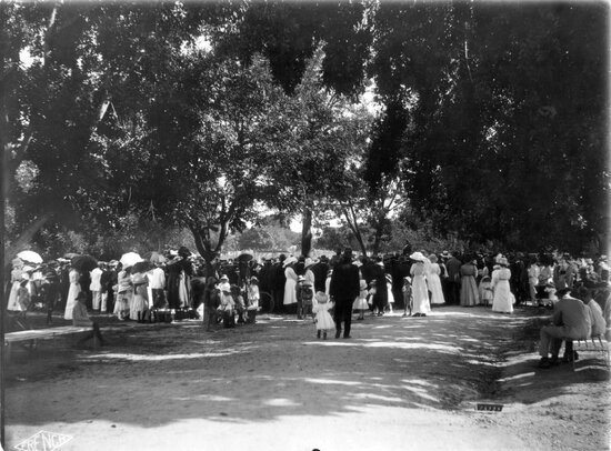 Gathering of People in Lissner Park