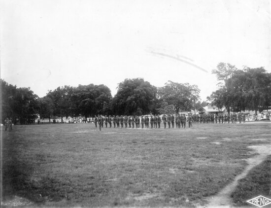 Kennedy Regiment Parading in Lissner Park