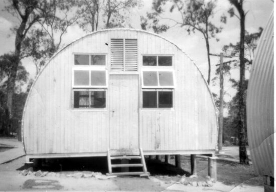 Nissen Huts, at National Service training, WACOL 1951