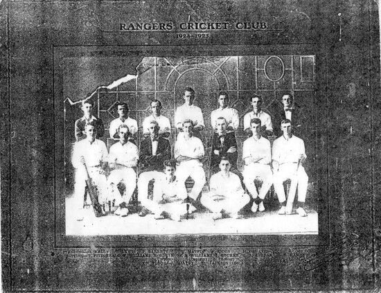 Rangers Cricket Club 1923-1924