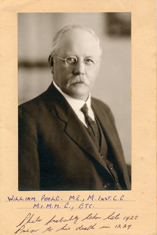 William Poole, director of the Charters Towers School of Mines