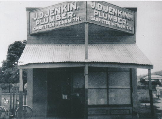 J D Jenkin Plumber, Gasfitter and Tinsmith, Mosman Street