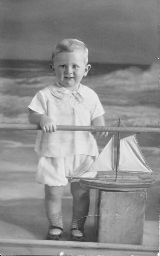 Spencer Thomas Mills, aged 18 months