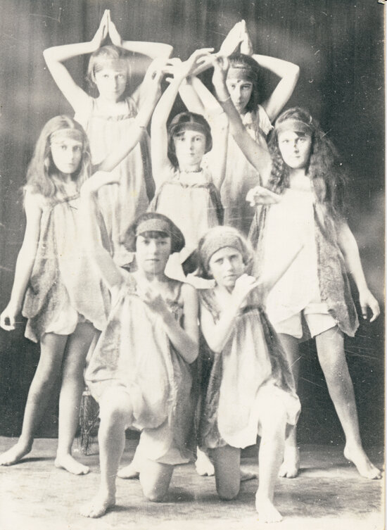A group of Girl Dancers in a pose