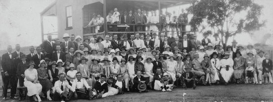 Opening of the Charters Towers Golf Club, 1922?