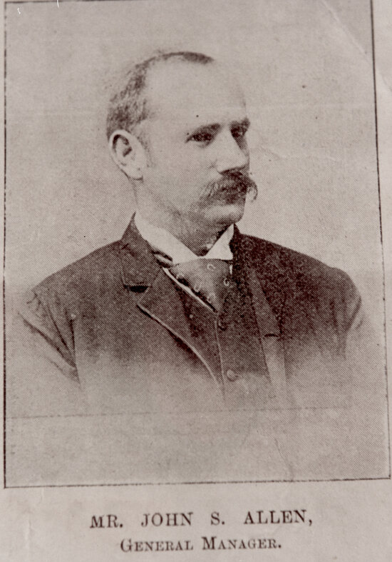 Mr John S Allen, General Manager