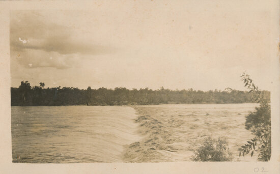 The Weir in Flood