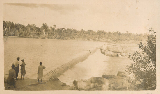 The Weir in Flood