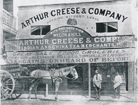 Arthur Creese and Company - India and China Tea Merchants Mosman Street