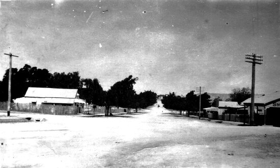 Marion Street Looking East Towards Mosman Street, from Rutherford Street
