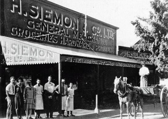 H Siemon and Co Ltd, Gill Street 1916