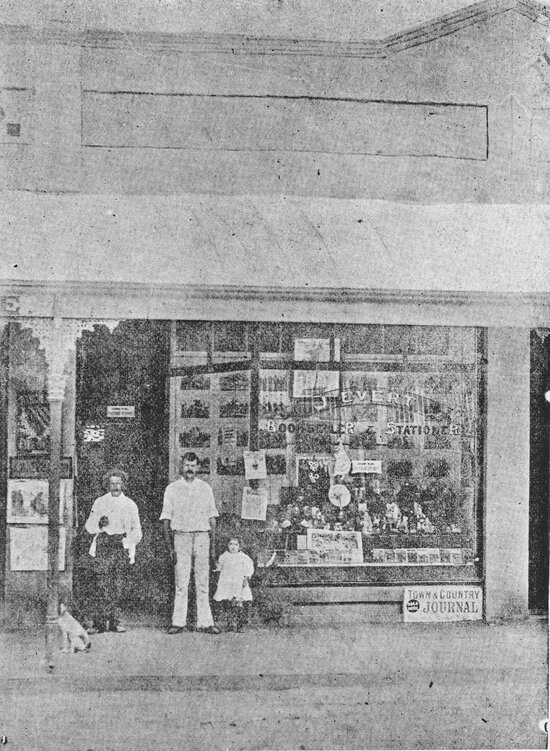 J Evert Bookseller &amp; Stationer, Ross&rsquo;s Building, Gill Street