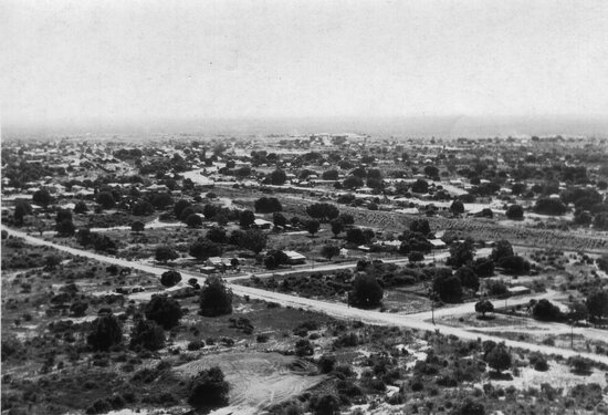 View from Towers Hill looking north east