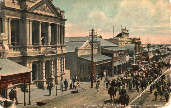 Australian Natives&rsquo; Association Procession, Mosman Street, 1906