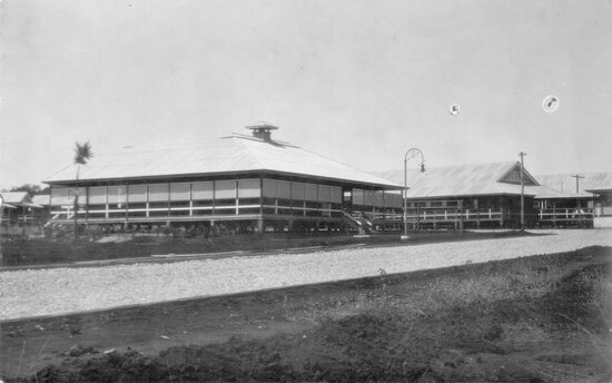 Side View of Driveway into Eventide Home, 1930