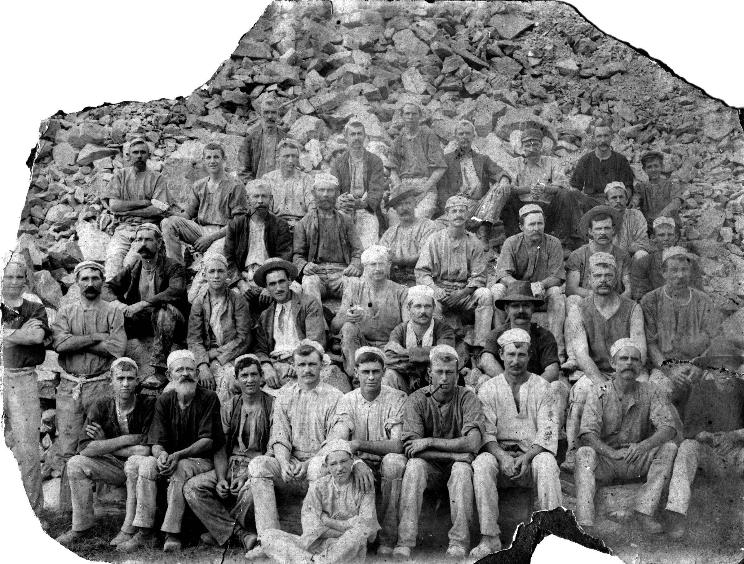 Group of Miners at the Ruby Mine?