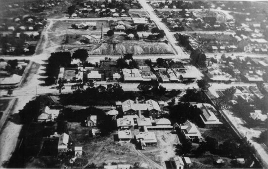 Aerial view of Hospital