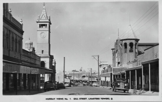 Gill Street Looking From Mosman Street East Towards Pollards Store