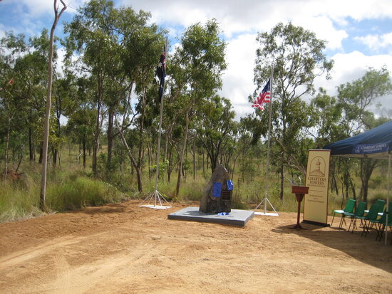 Third Bomb Group memorial opening, 1 May 2012