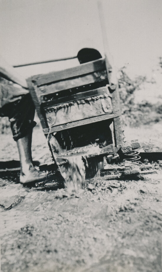 Gold Washing Cradle