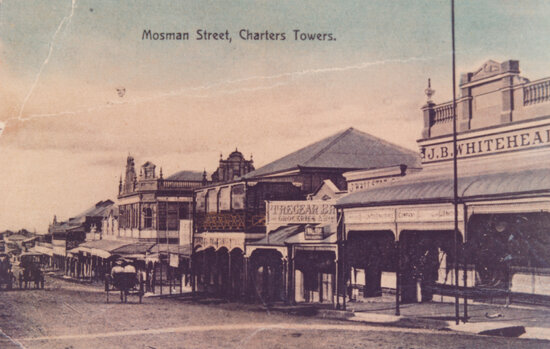 Mosman Street from JB Whitehead looking north