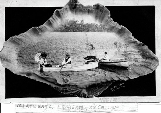 Boating at the Weir