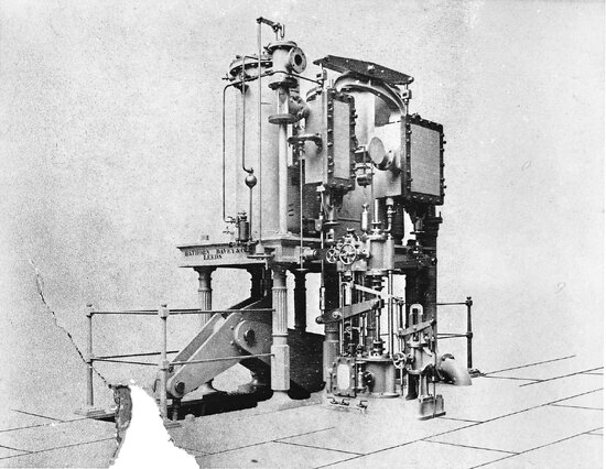 Davey&rsquo;s Patent Vertical Differential Pumping Engine Built for the Charters Towers Waterworks Board by Hathorn Davey &amp; Co Leeds England