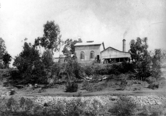 Original Pumping Station, Burdekin River