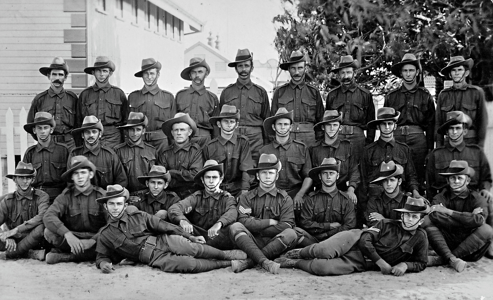 B Company, 2nd Infantry, Kennedy Regiment, World War One