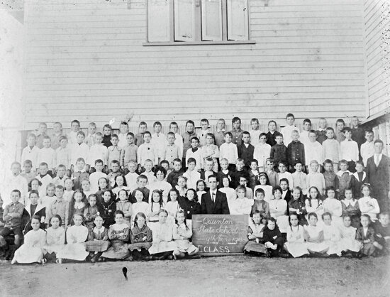 Class Photo: Second Class, Queenton State School, 1913