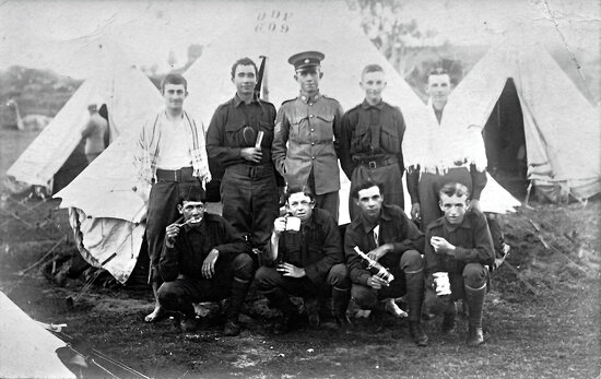 Troops in camp at Kissing Point May 1914
