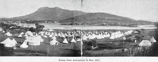 Kissing Point Encampment May 1913